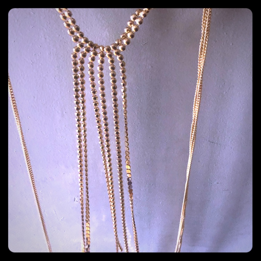 🔥 Plus size collar body chain 🔥